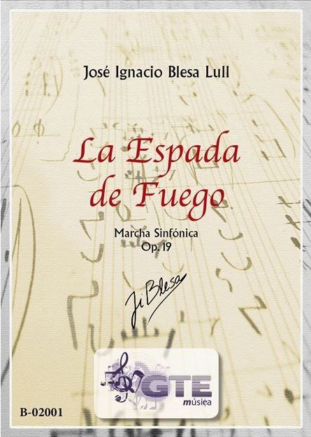 Portada de la obra The Sword of Fire